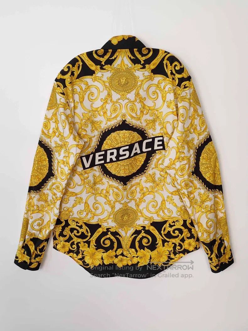 Versace Versace Baroque logo shirt Size US XS / EU 42 / 0 - 2 Thumbnail