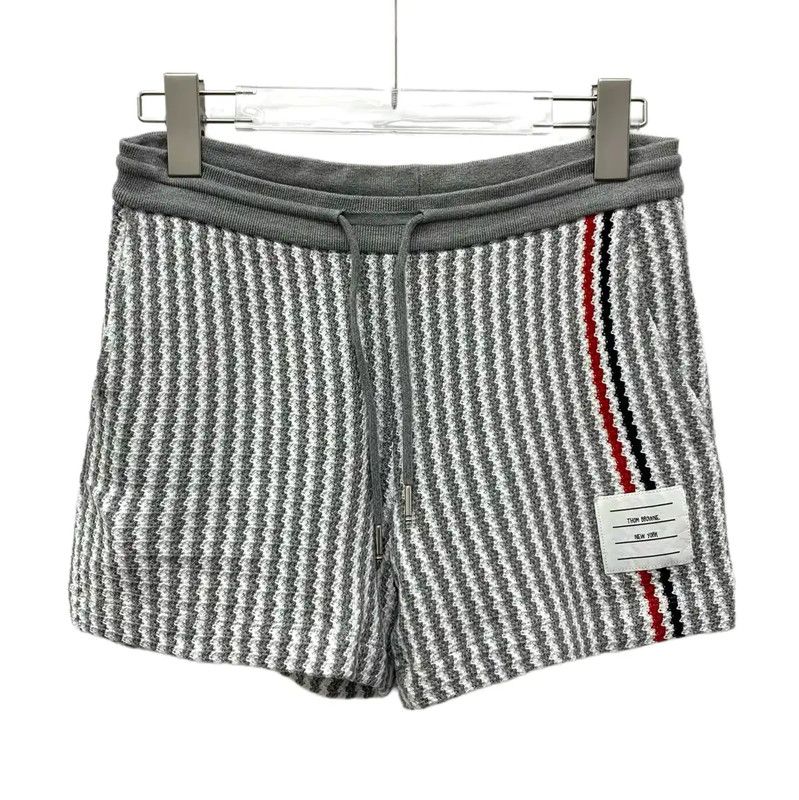Thom Browne Thom Browne Gray Cotton Women's Shorts 0089 Size 23" - 1 Thumbnail