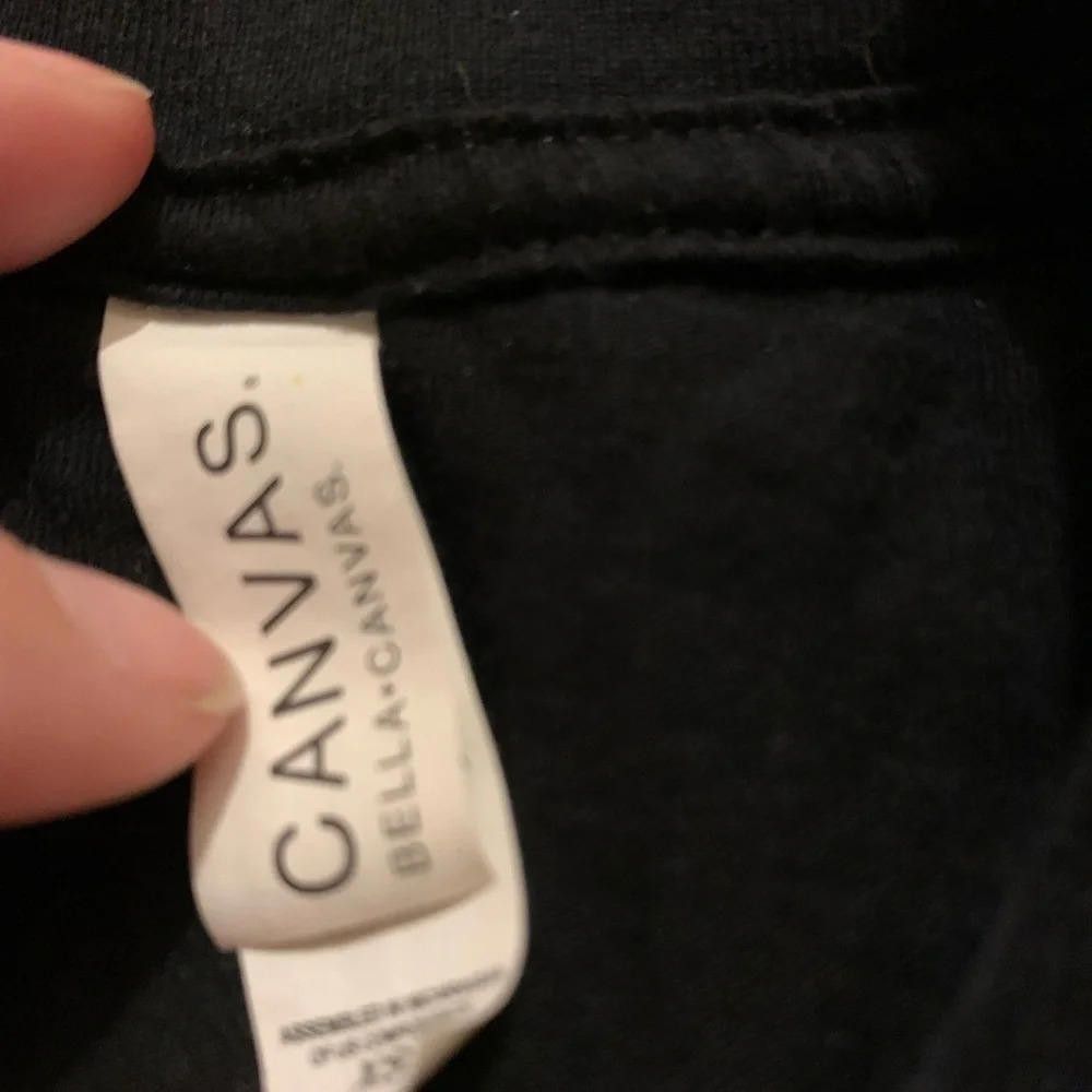 Canvas Canvas Black Graphic Tee - Chilling with the Witch Size S / US 4 / IT 40 - 3 Thumbnail