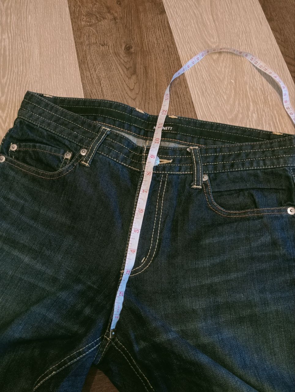 Katharine Hamnett London VINTAGE HAMNETT MODEL DDD INDIGO JEANS Size US 31 - 12 Thumbnail
