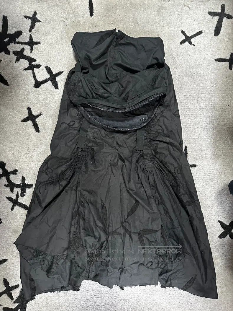 Junya Watanabe Junya Watanabe size M Parachute floral embroidered dress Size 22" - 1 Thumbnail