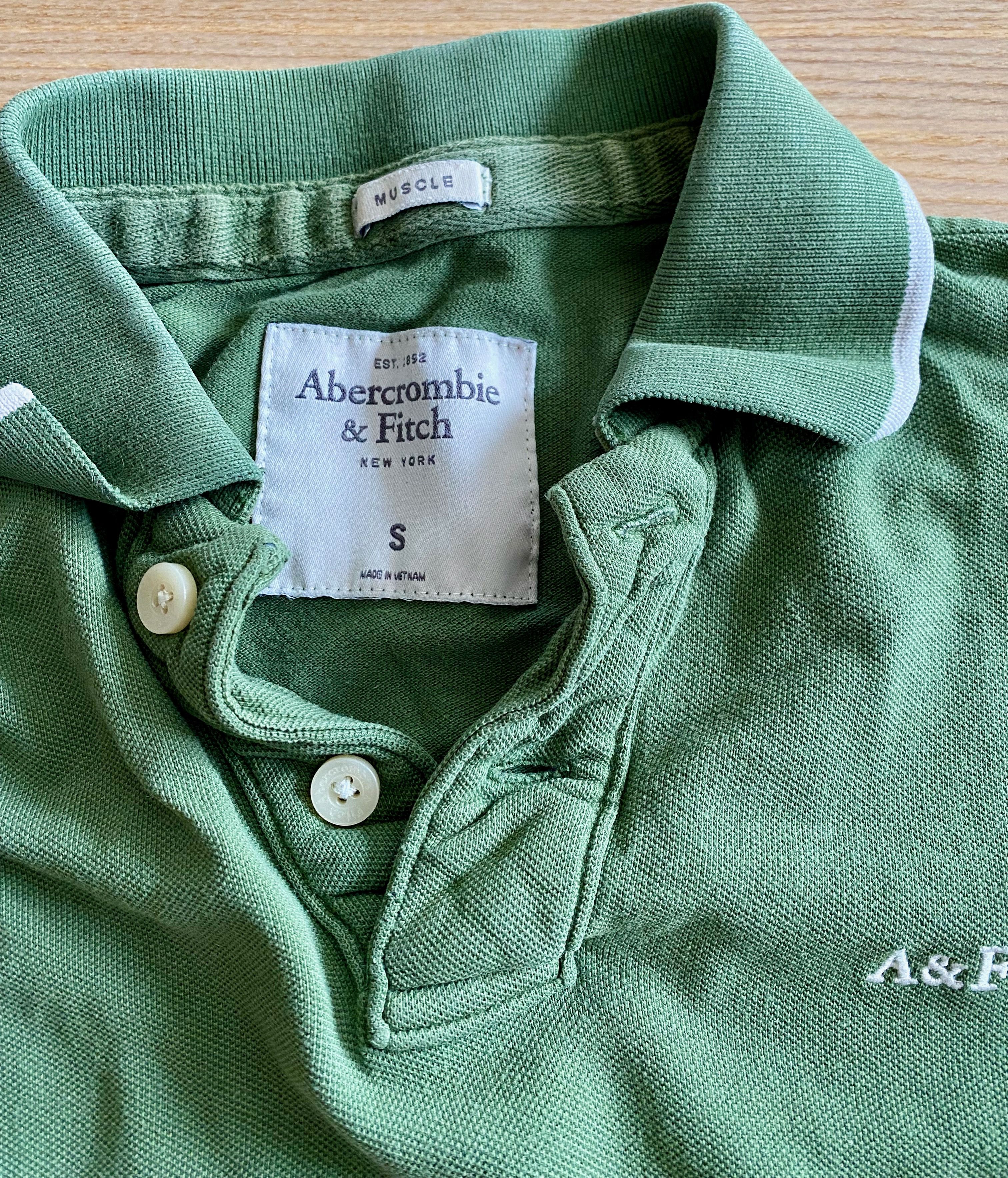 Abercrombie & Fitch Green Abercrombie & Fitch Polo Size US S / EU 44-46 / 1 - 5 Thumbnail