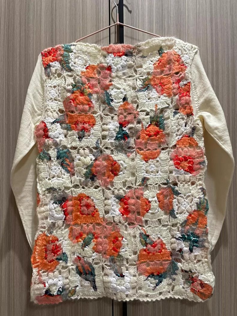 Comme des Garcons Comme Des Garcons size 均码 Crocheted sweater Size S / US 4 / IT 40 - 5 Thumbnail