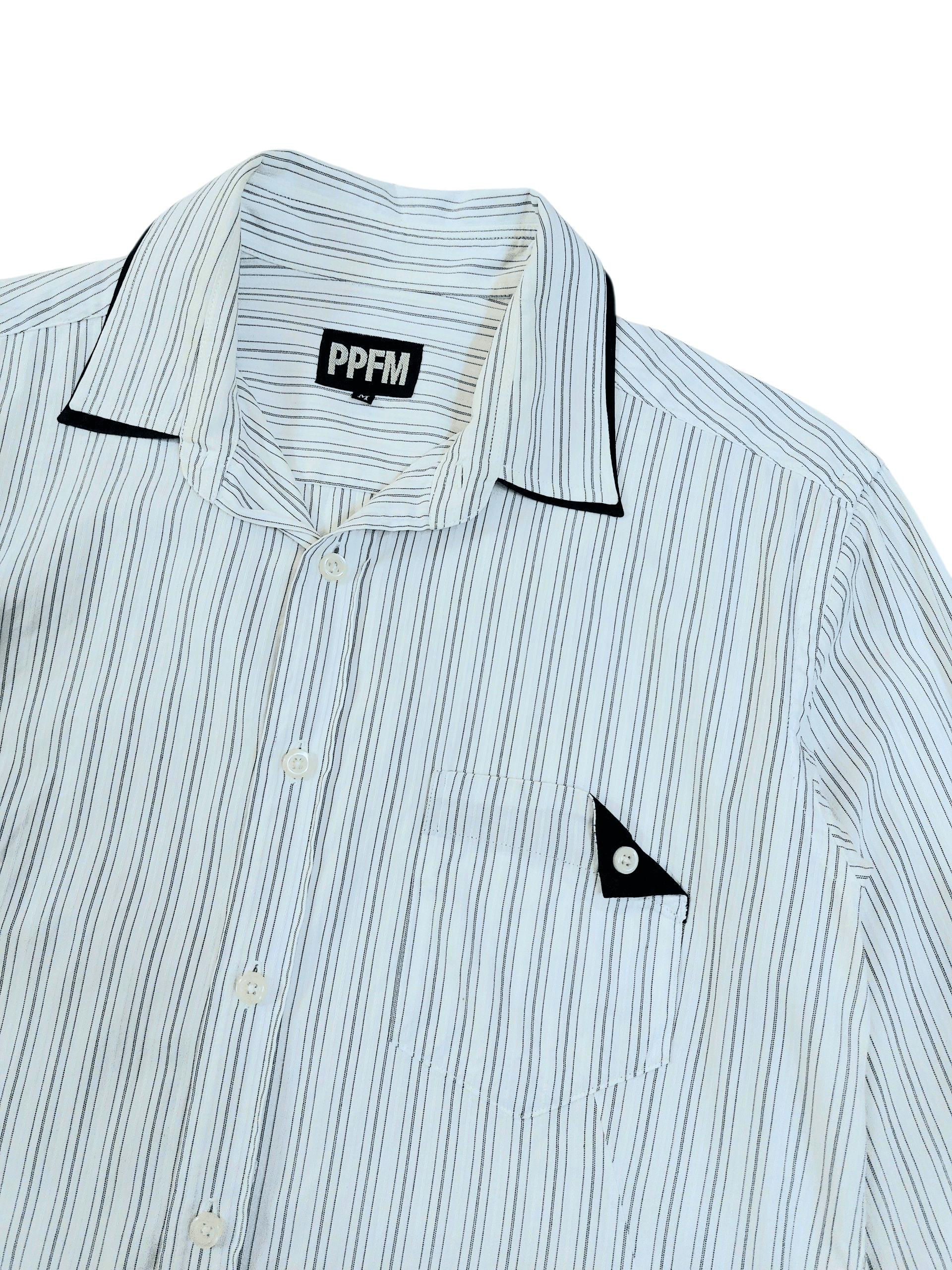 PPFM PPFM Hickory Stripe Button Ups Size US M / EU 48-50 / 2 - 10 Thumbnail