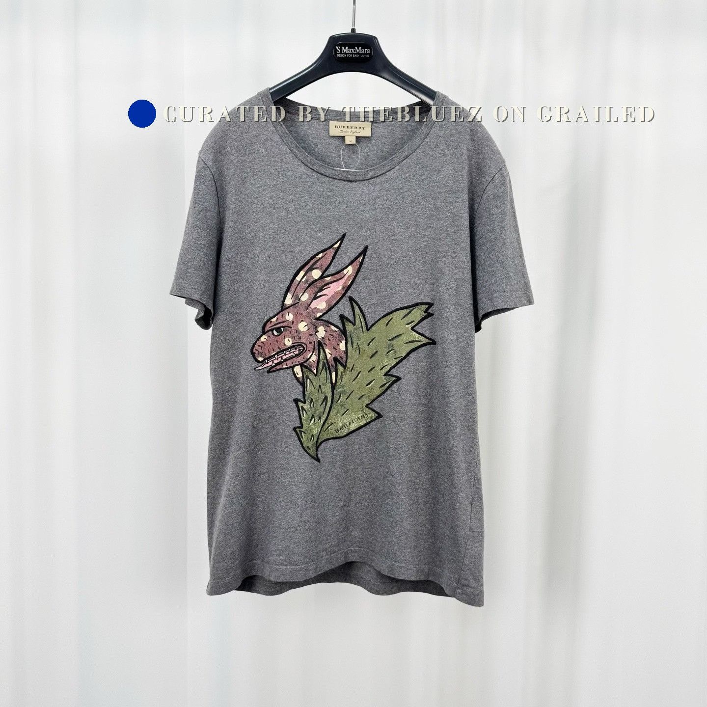 Burberry Burberry Monster Embroidery Letter Short Sleeve Size US M / EU 48-50 / 2 - 1 Thumbnail