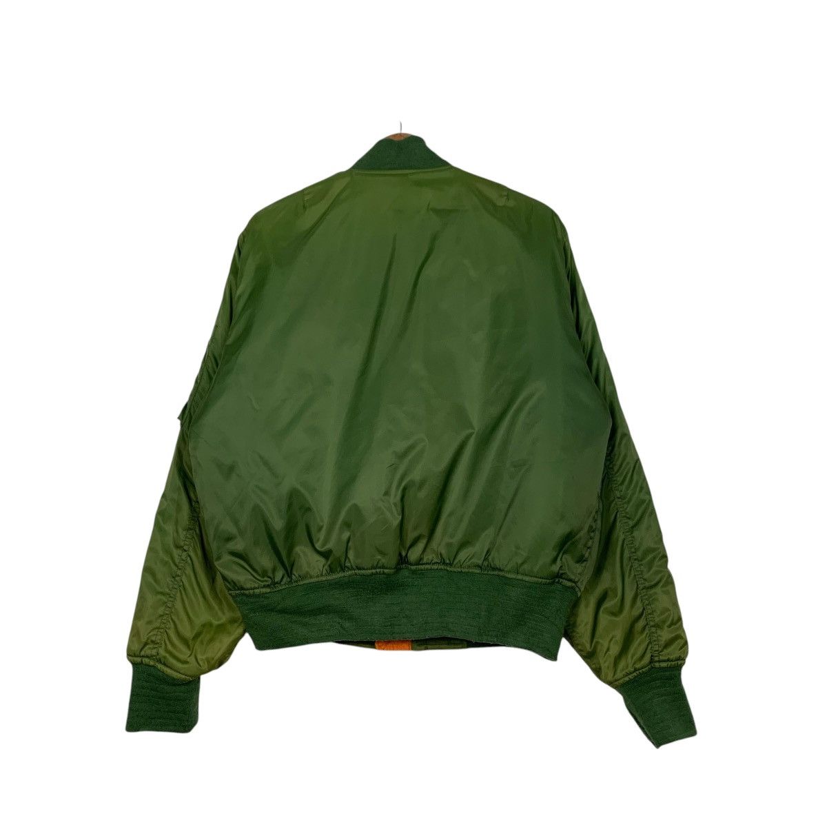 Vintage BE-J Work and Casual Trashed Bomber Jacket #2480-C111 Size US M / EU 48-50 / 2 - 8 Thumbnail