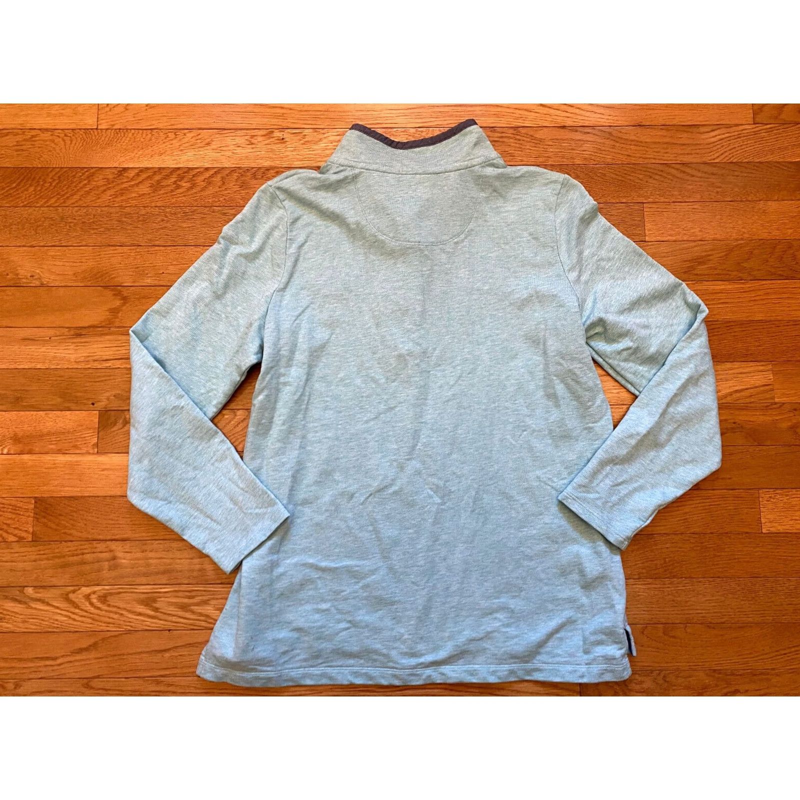 Vintage Mens LLL Bean Green Pullover Horizontal Striped Long Sleeve Size XL Size US L / EU 52-54 / 3 - 2 Thumbnail