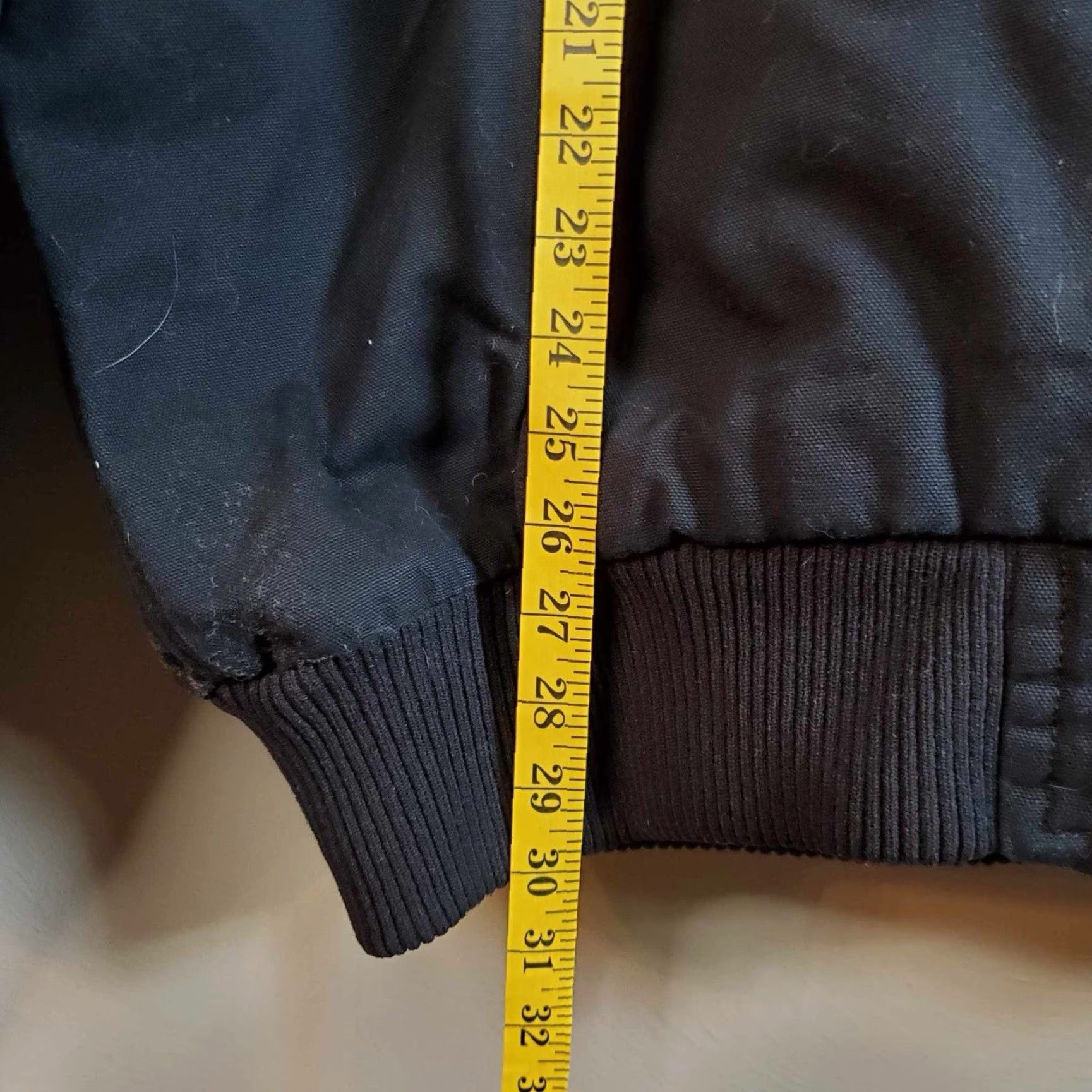 Carhartt VINTAGE Carhartt Jacket 2XL Tall 2XLT Embroidered Canvas Hooded Insulated Quilt Lined Black Zip Full Zip Pockets Weathergear Workwear Size US XXL / EU 58 / 5 - 6 Thumbnail