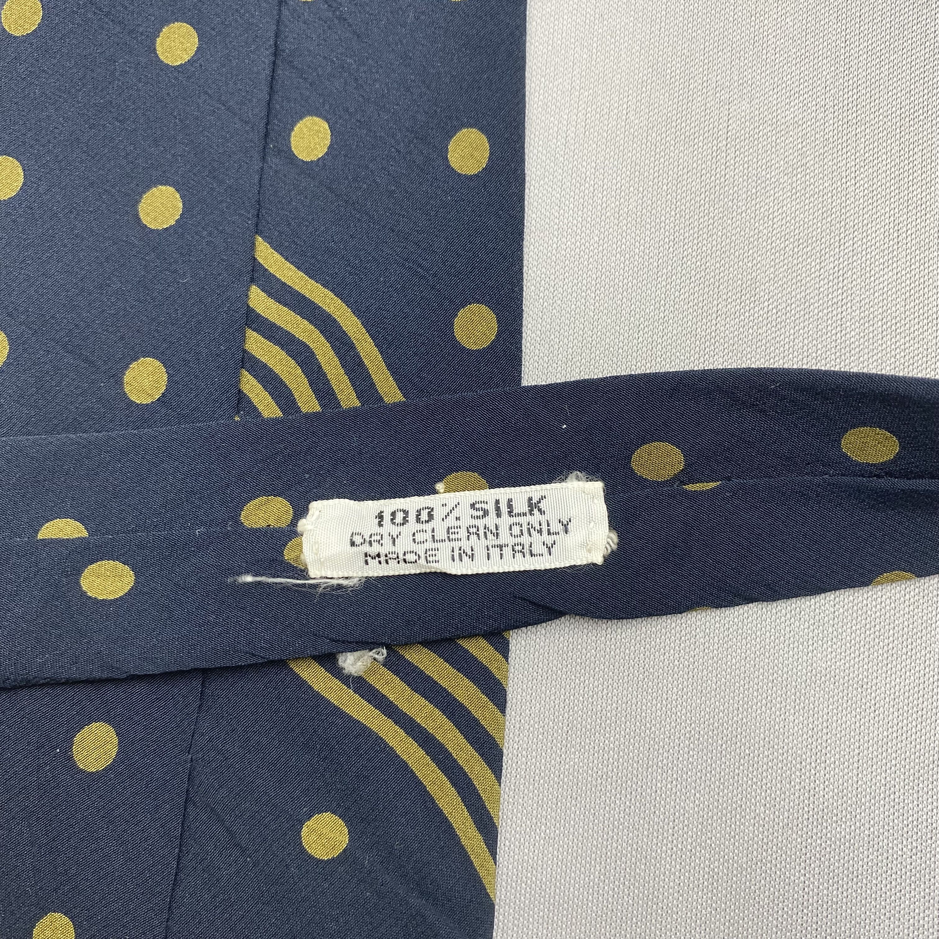 Giorgio Armani Vintage Giorgio Armani SILK Necktie Cravate Pure Silk Size ONE SIZE - 7 Thumbnail