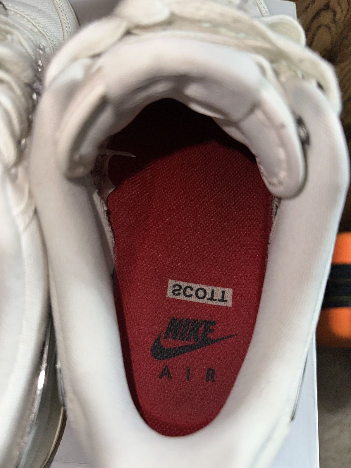 Nike Nike Air Force 1 Low Travis Scott Sail Size 10.5 Size US 10.5 / EU 43-44 - 8 Thumbnail