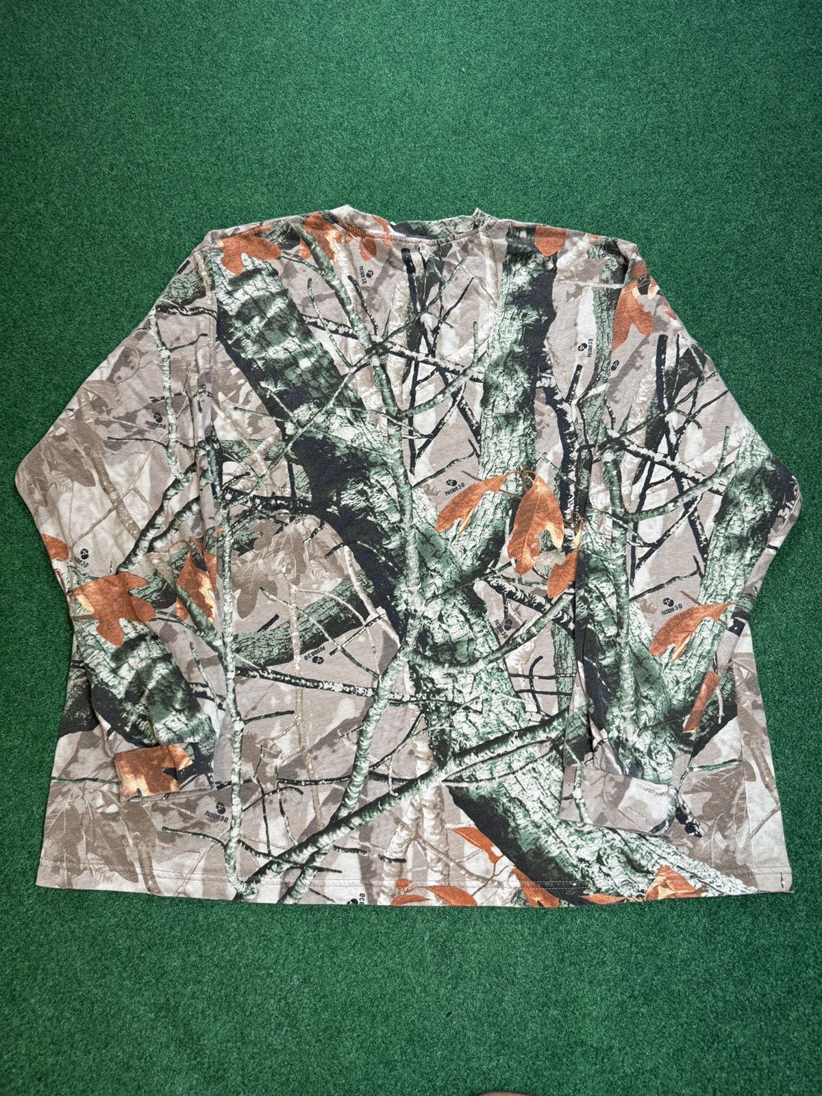 Realtree Y2K Realtree Camo Pocket Long Sleeve Outdoors T Shirt Size US XXL / EU 58 / 5 - 3 Thumbnail