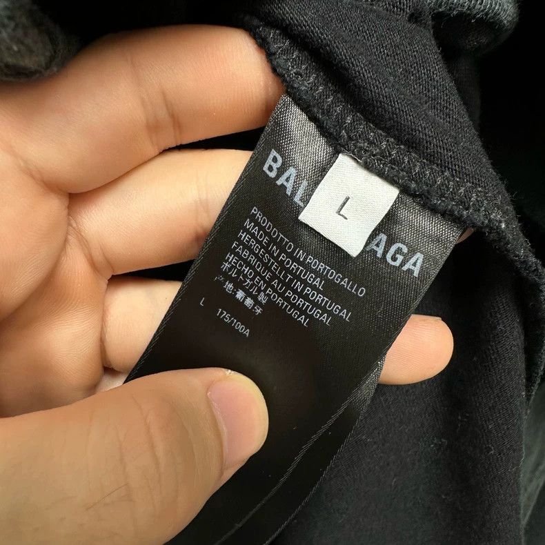 Balenciaga Balenciaga Jelly Logo fake two hoodies Size US S / EU 44-46 / 1 - 4 Thumbnail