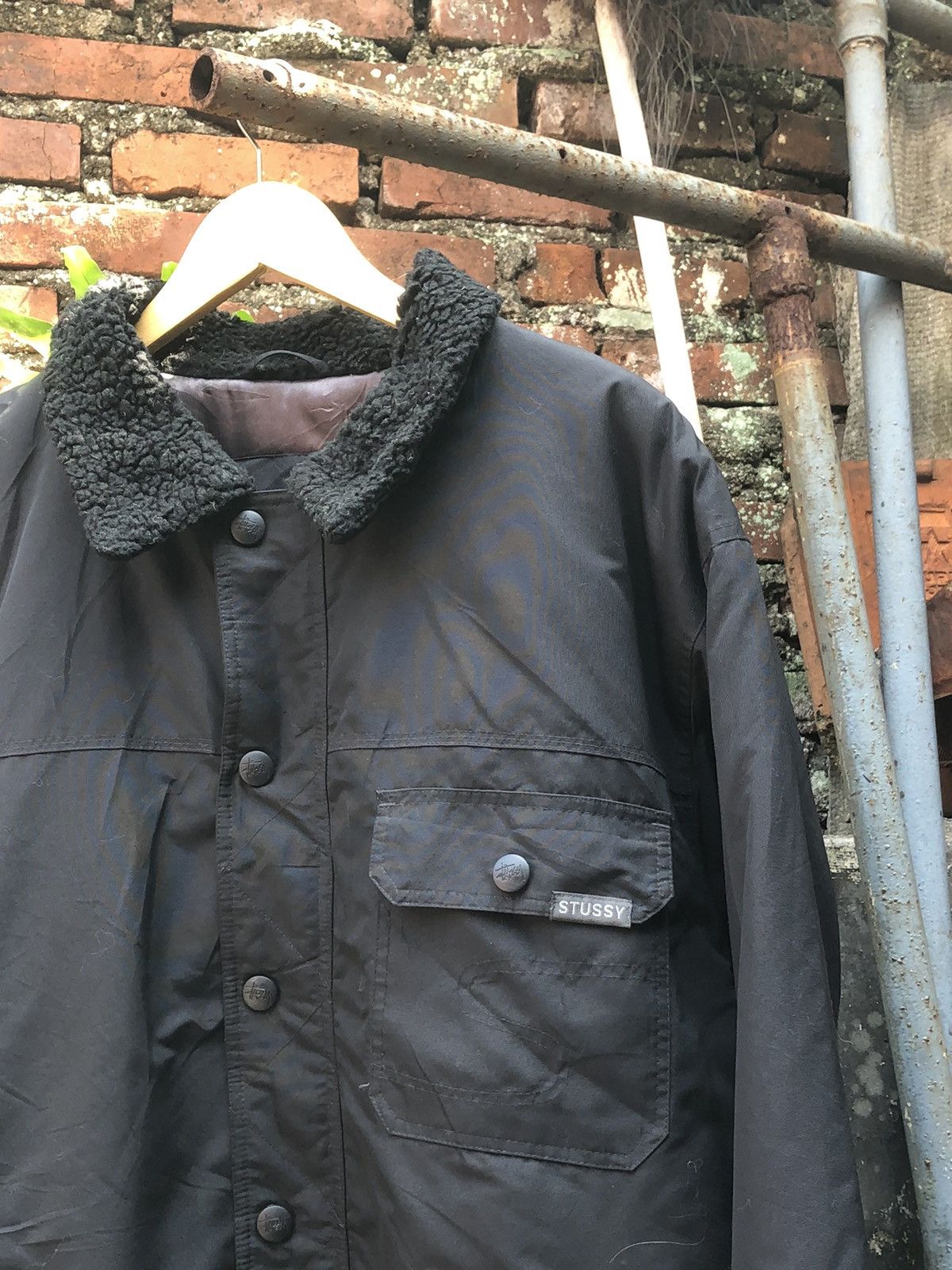 Stussy × Vintage Jacket stussy 90s Size US L / EU 52-54 / 3 - 1 Thumbnail