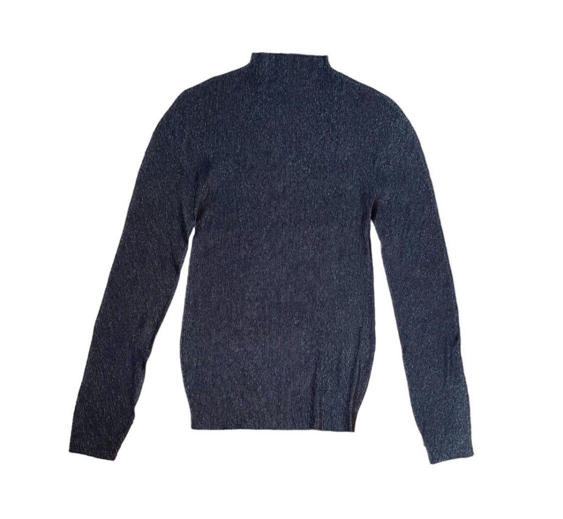 Pleats Please Issey Miyake TAX FREE 🇺🇸 issey miyake pleats please dark grey mockneck Size S / US 4 / IT 40 - 5 Thumbnail