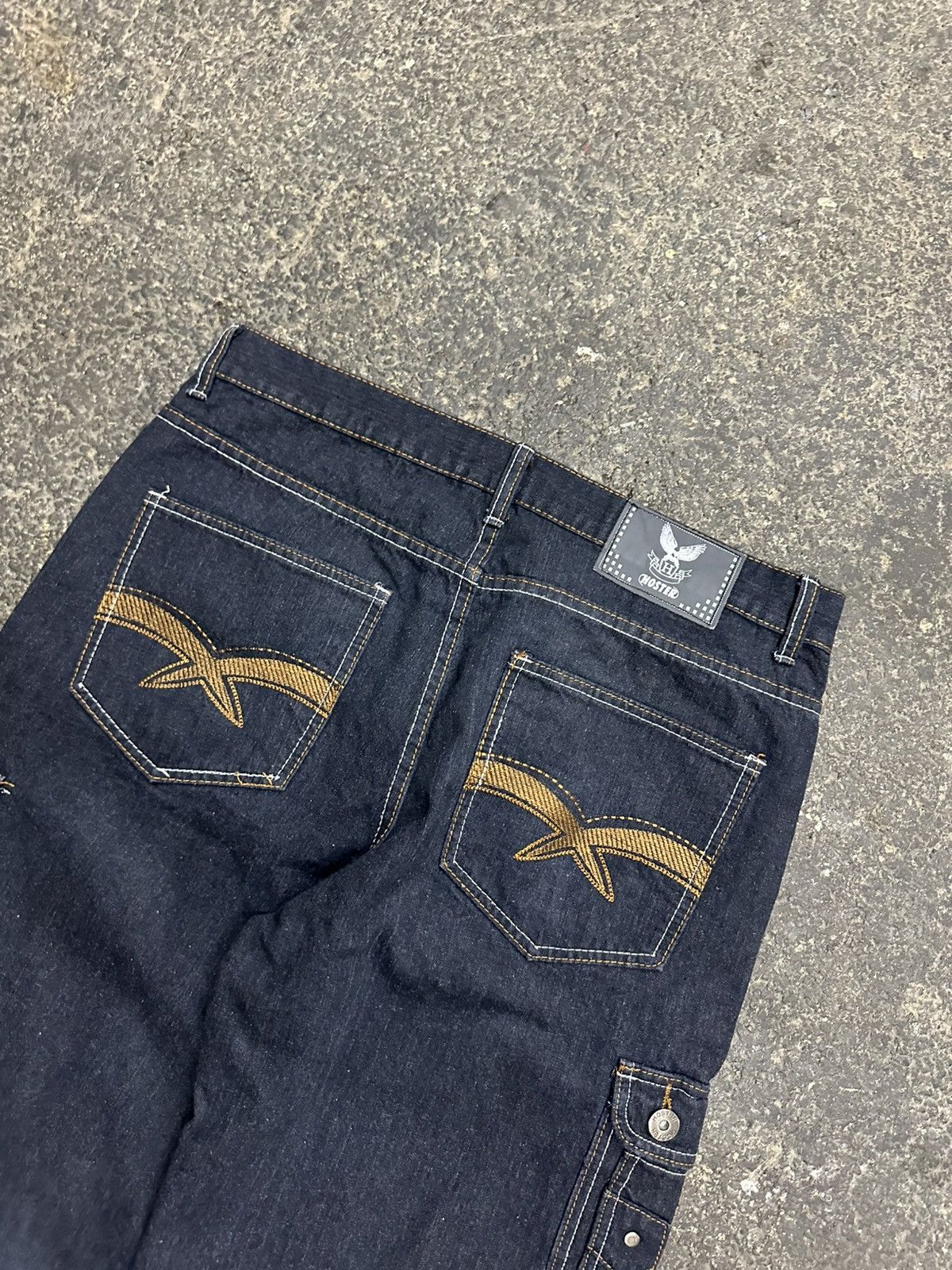 Vintage Y2K baggy cargo jorts Size US 36 / EU 52 - 2 Thumbnail