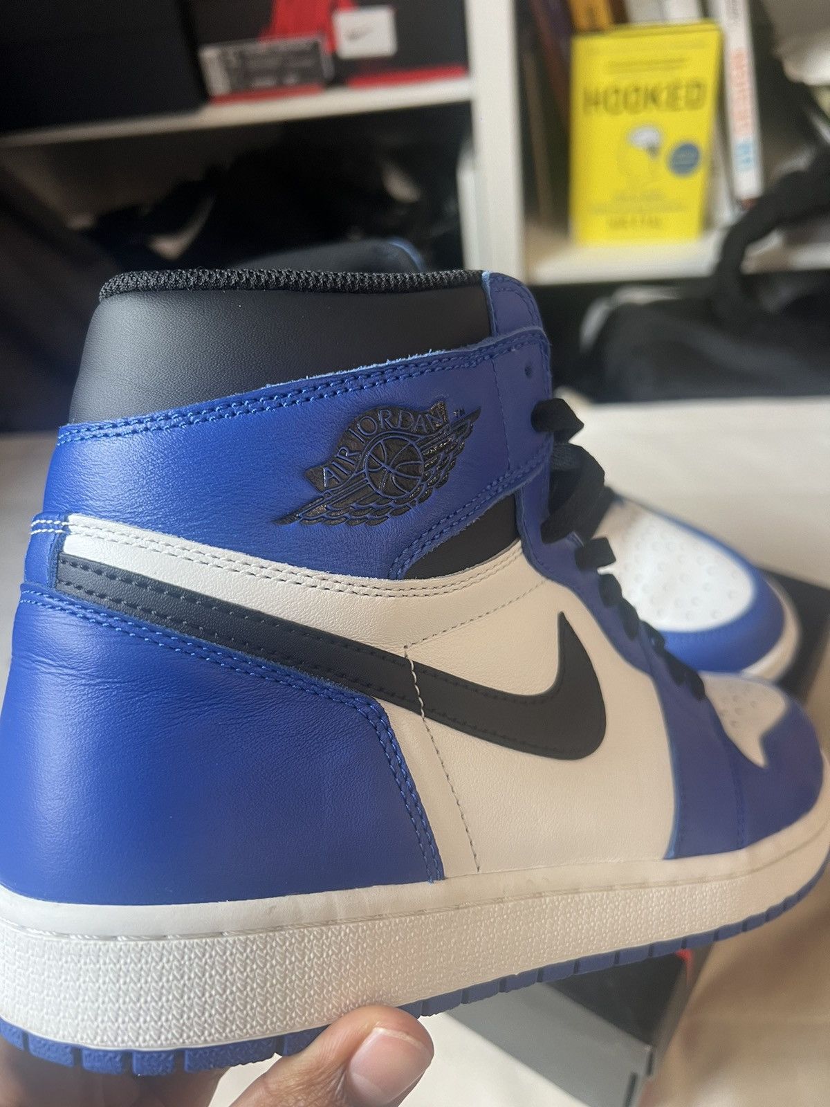 Jordan Brand × Nike Nike Jordan 1 Retro High Game royal Size US 11 / EU 44 - 4 Thumbnail