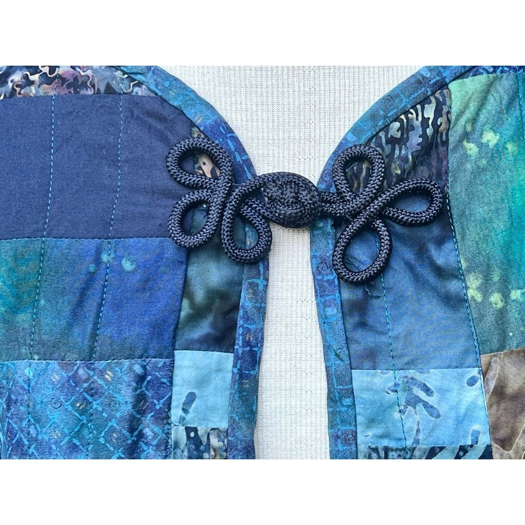 Handmade Vintage Handmade Quilted Jacket Y2K Grandmacore Cottagecore Size M / US 6-8 / IT 42-44 - 4 Thumbnail