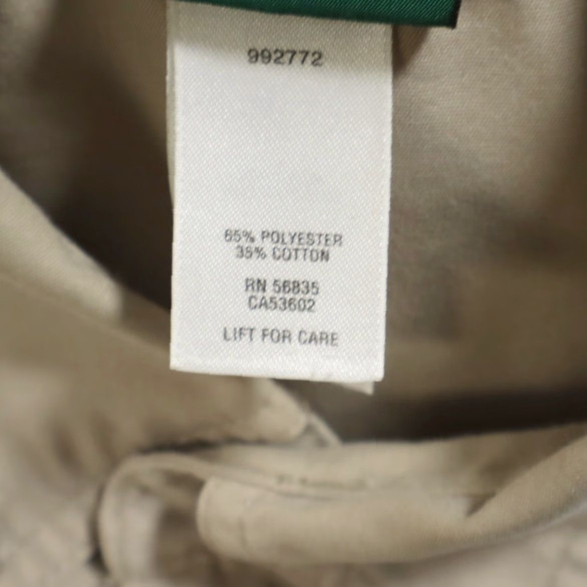 Vintage Cabelas Outfitter Employee Cotton Blend Solid Button Down Shirt Tan Men's LT Shirt Adult Mens Size US L / EU 52-54 / 3 - 7 Thumbnail