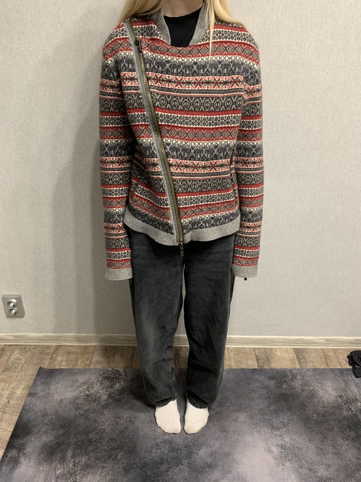 Alexander McQueen × Designer × MCQ Alexander McQueen Wool Sweater y2k Size M / US 6-8 / IT 42-44 - 8 Thumbnail