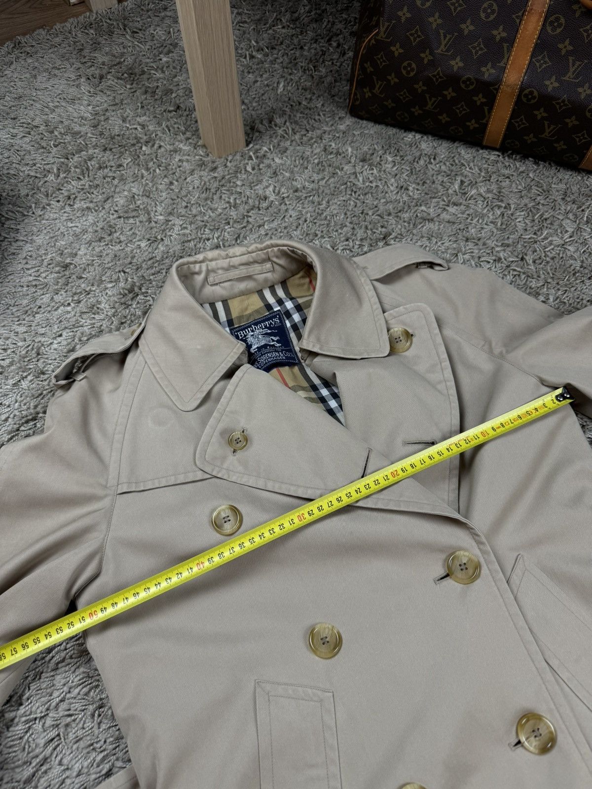 Burberry × Vintage Vintage trench coat Burberry original luxury streetwear item Size M / US 6-8 / IT 42-44 - 6 Thumbnail
