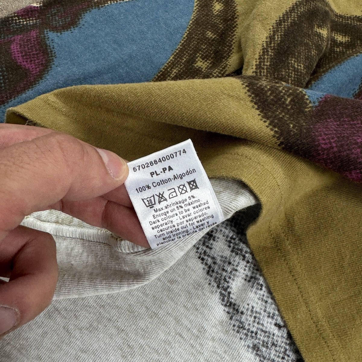 Japanese Brand × Vintage Vintage Vero Moda Budha Printed Long Sleeve Size L / US 10 / IT 46 - 7 Thumbnail