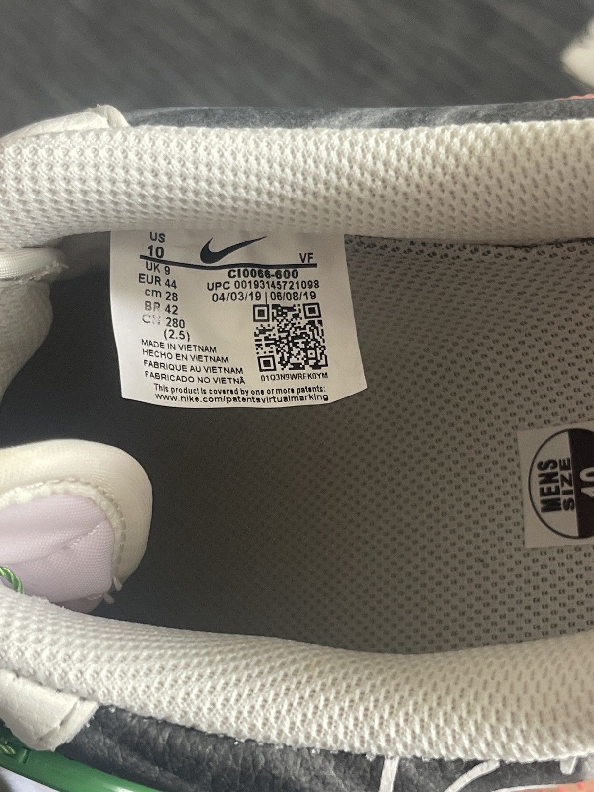 Nike AIR FORCE 1 Light soft pink pure platinum Size US 10 / EU 43 - 5 Thumbnail