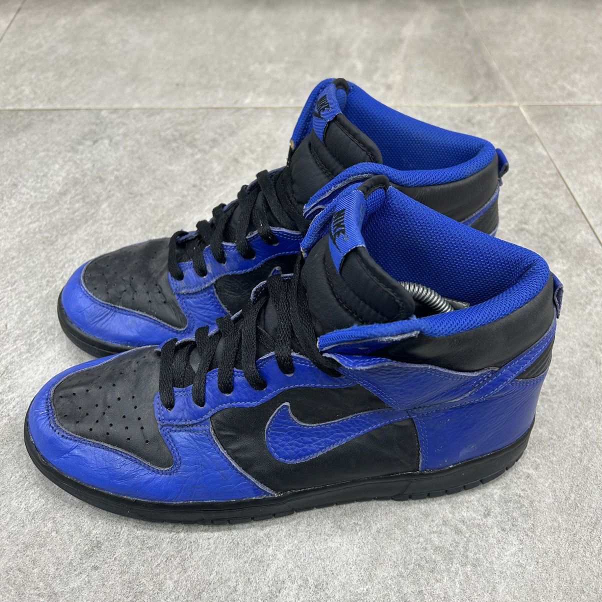 Nike SB NIKE SB DUNK High VINTAGE 00s Black Leather Size US 10.5 / EU 43-44 - 2 Thumbnail