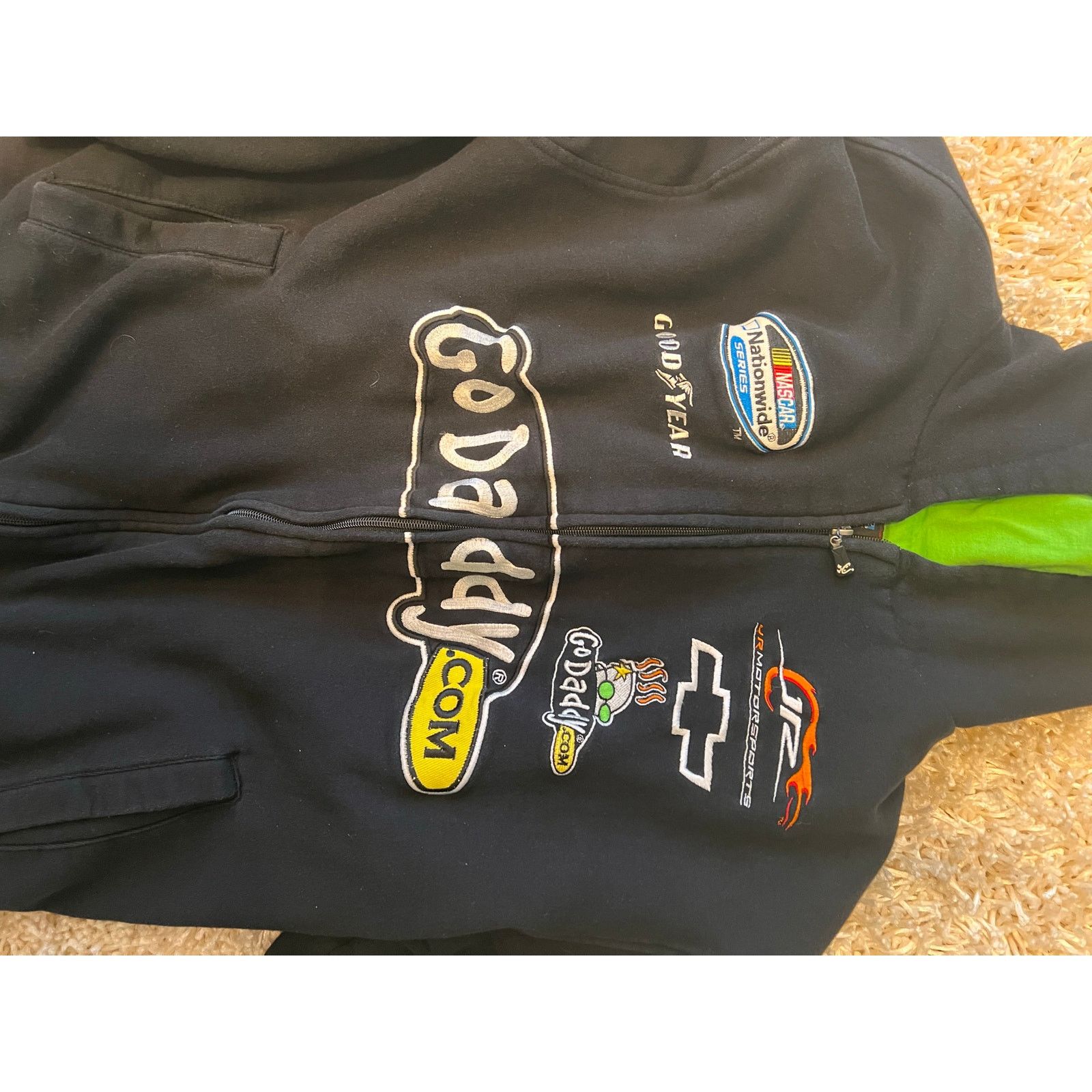 NASCAR Go Daddy NASCAR Cotton Hoodie Size US XL / EU 56 / 4 - 5 Thumbnail