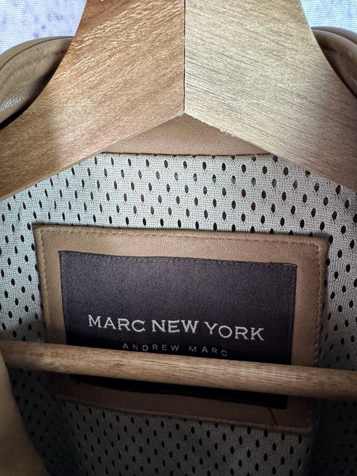 Andrew Marc VTG ANDREW MARC New York RACING moto Leather Jacket MEDIUM Size US M / EU 48-50 / 2 - 4 Thumbnail
