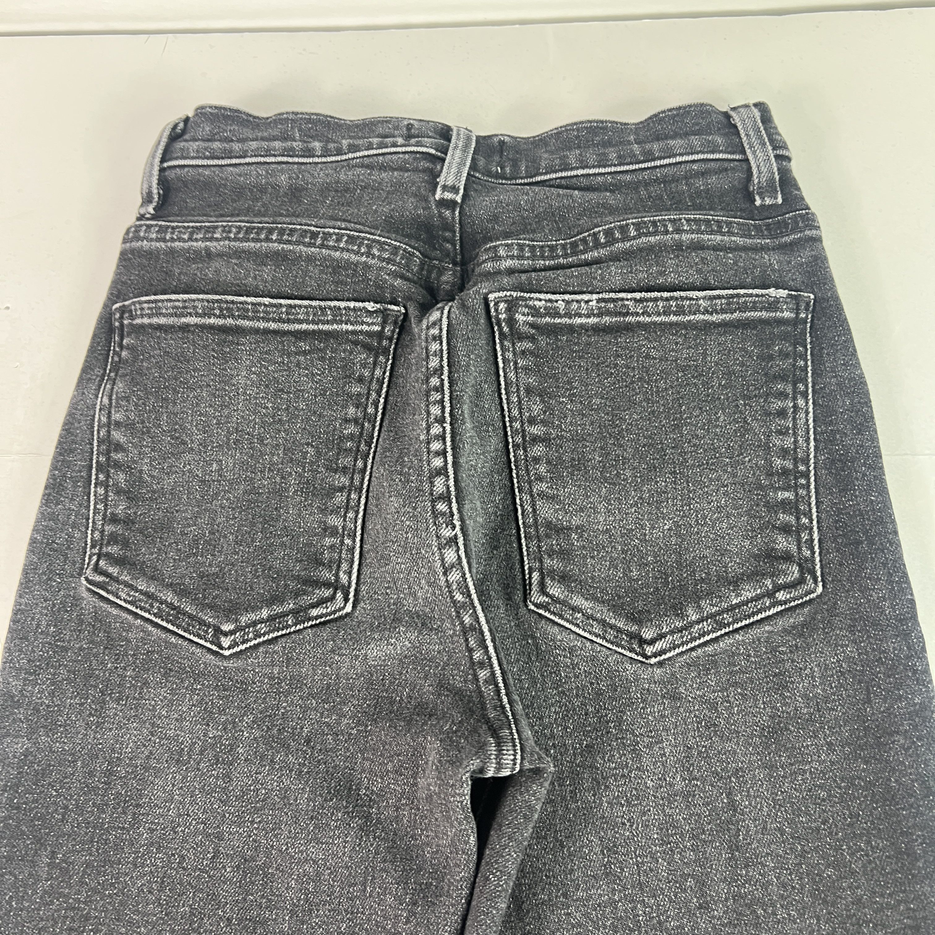 Agolde AGOLDE Jean Pinch Waist High Rise Skinny Black Stretch Denim Size 25" / US 0 / IT 36 - 11 Thumbnail
