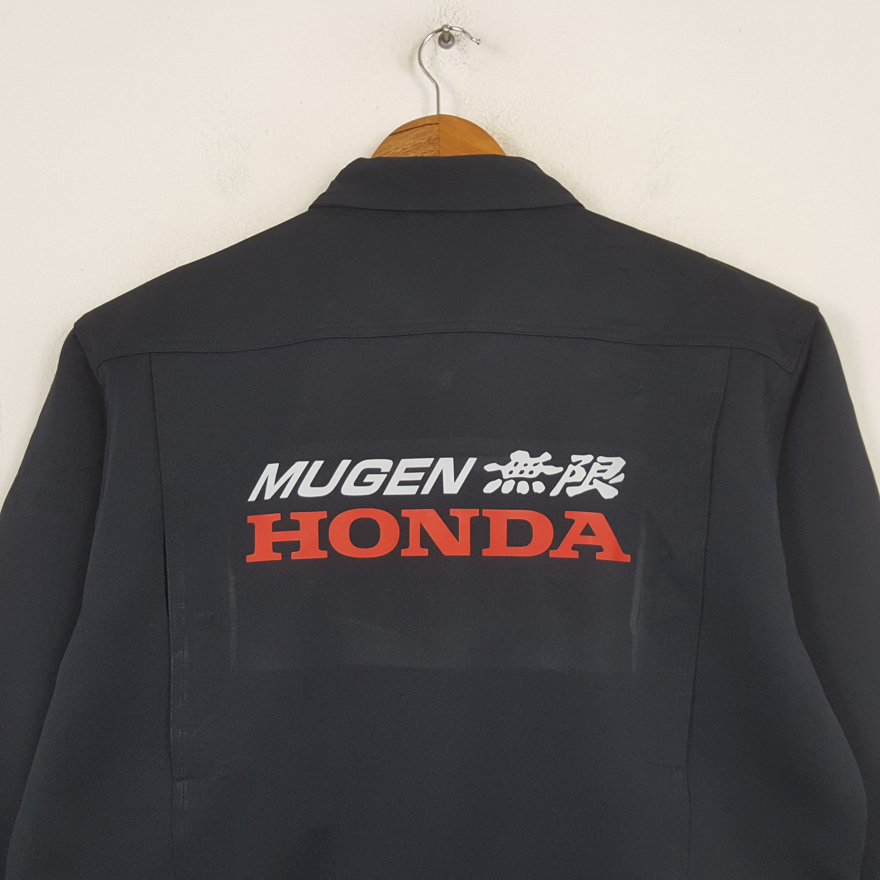 Formula 1 Vintage Mugen Honda Japanese Racing Custom Jacket RR15 Size US L / EU 52-54 / 3 - 2 Thumbnail