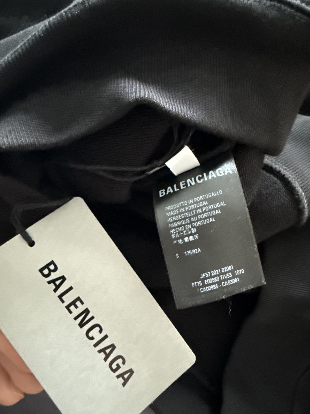 Balenciaga Balenciaga hoodie Size US S / EU 44-46 / 1 - 5 Thumbnail