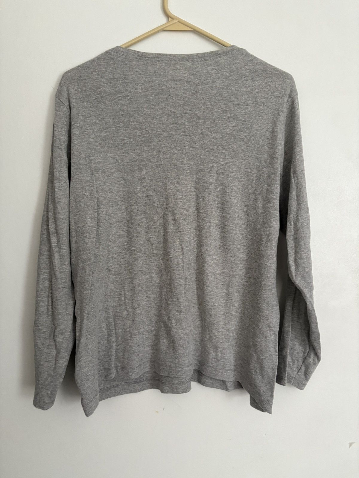 Champion Long Sleeve Champion Gray Shirt Cotton/poly Blend Xl Size XL / US 12-14 / IT 48-50 - 3 Thumbnail