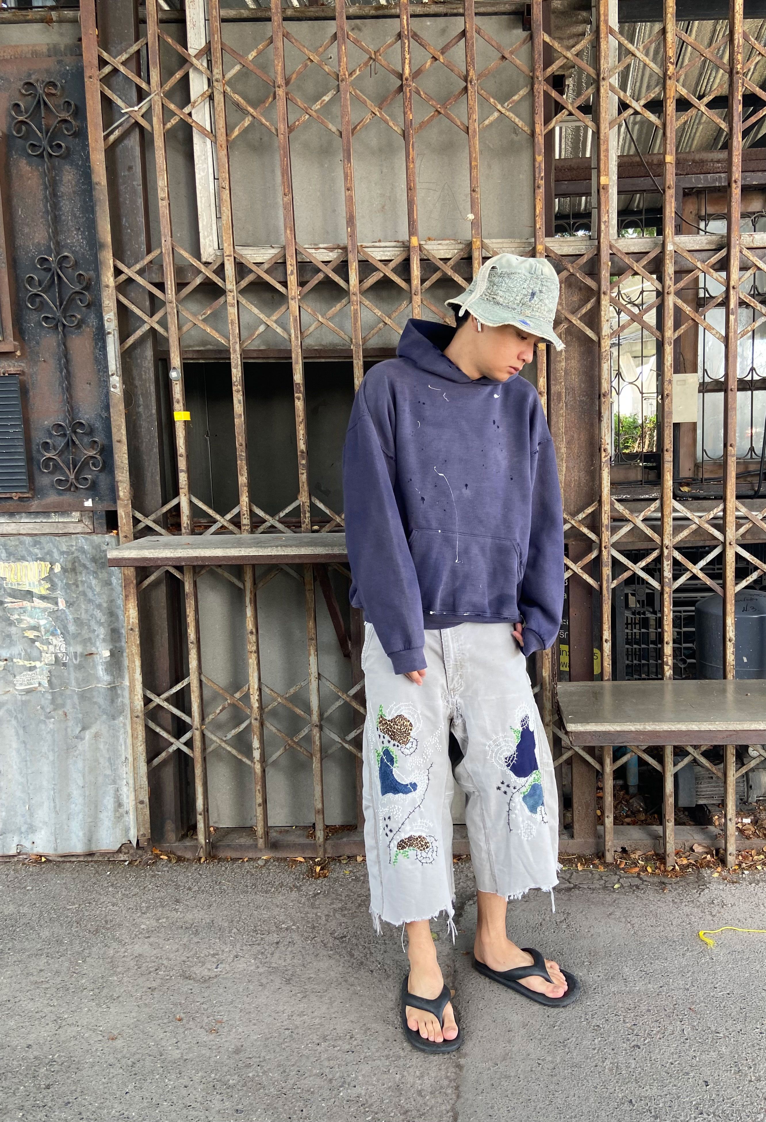 Japanese Brand Boro Patchwork Carhartt Carpenter Size US 34 / EU 50 - 6 Thumbnail