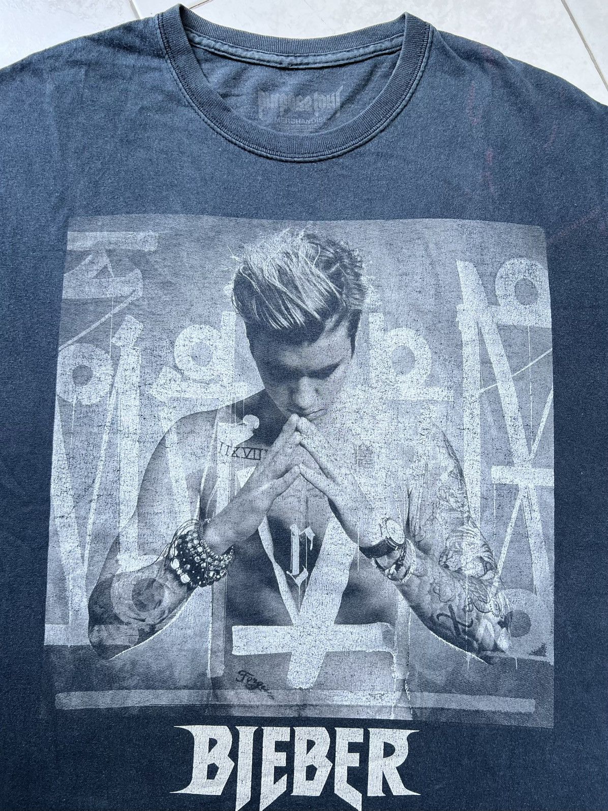 Justin Bieber Faded Justin Bieber Purpose Tour Size US L / EU 52-54 / 3 - 1 Thumbnail