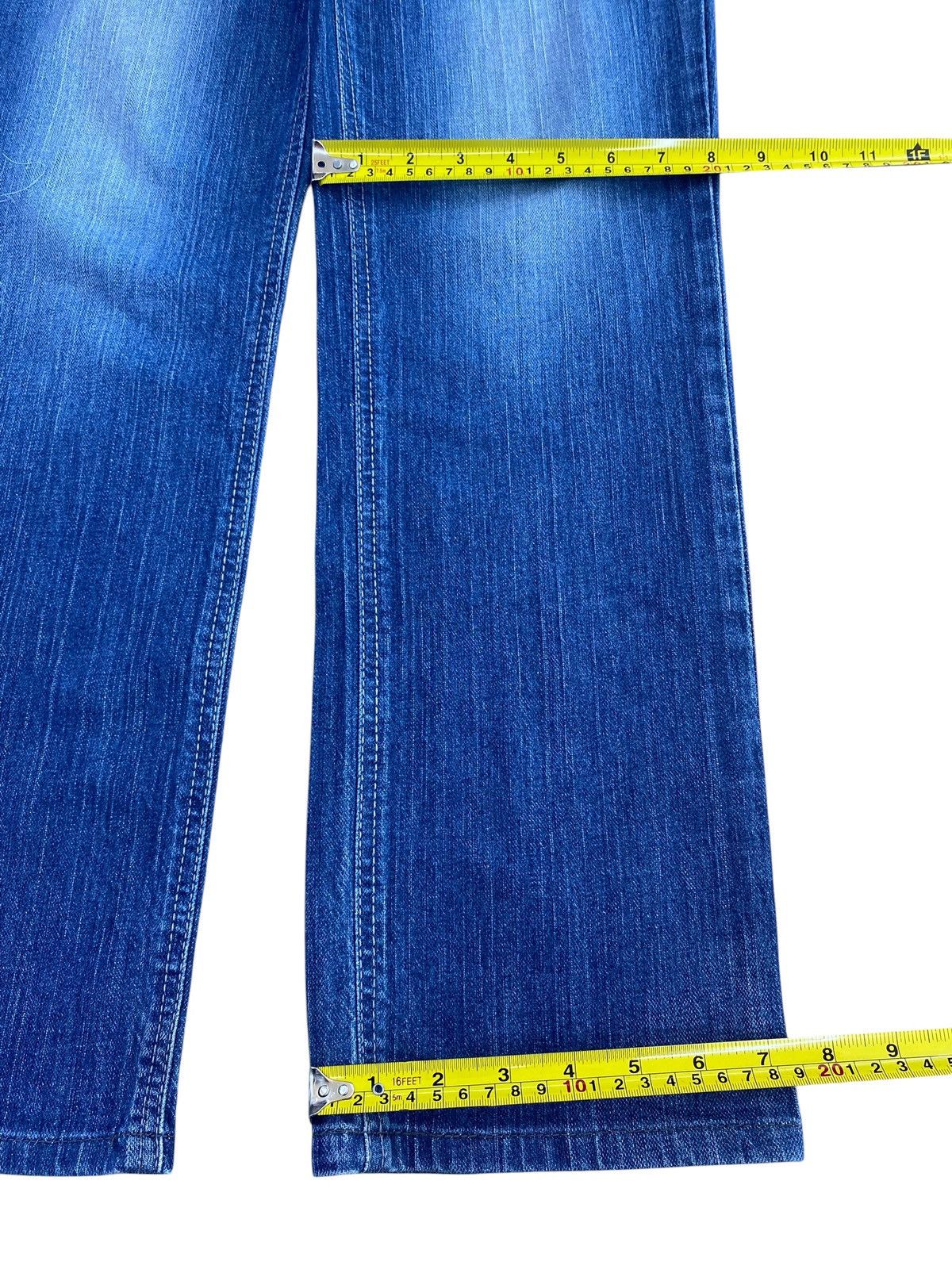 Edwin Edwin Whiskers Faded Wash Style Straight Cut Jeans Size US 30 / EU 46 - 7 Thumbnail
