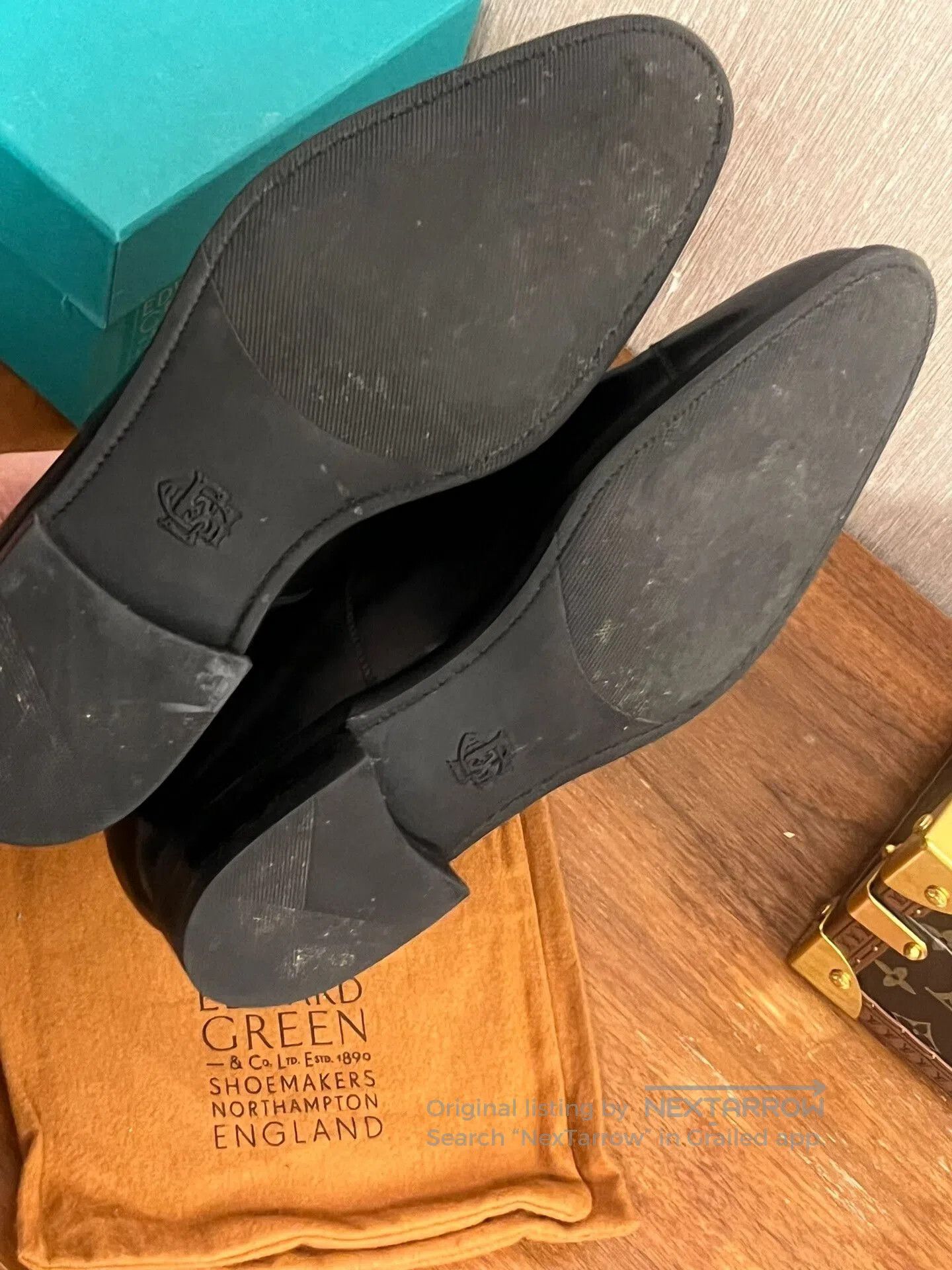 Edward Green Edward Green Black Oxford Shoes. Size US 8.5 / EU 41-42 - 6 Thumbnail