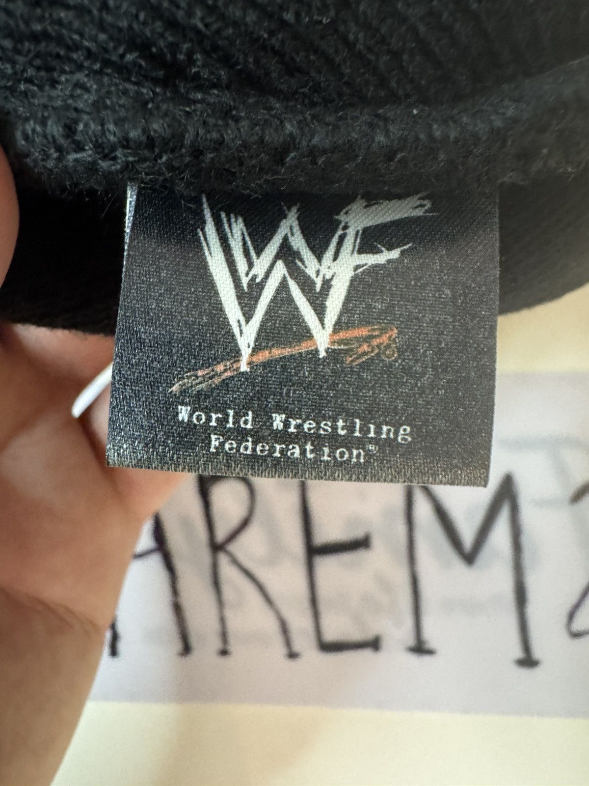 Other The Undertaker WWE WWF 2001 vintage hat cap Size ONE SIZE - 3 Thumbnail
