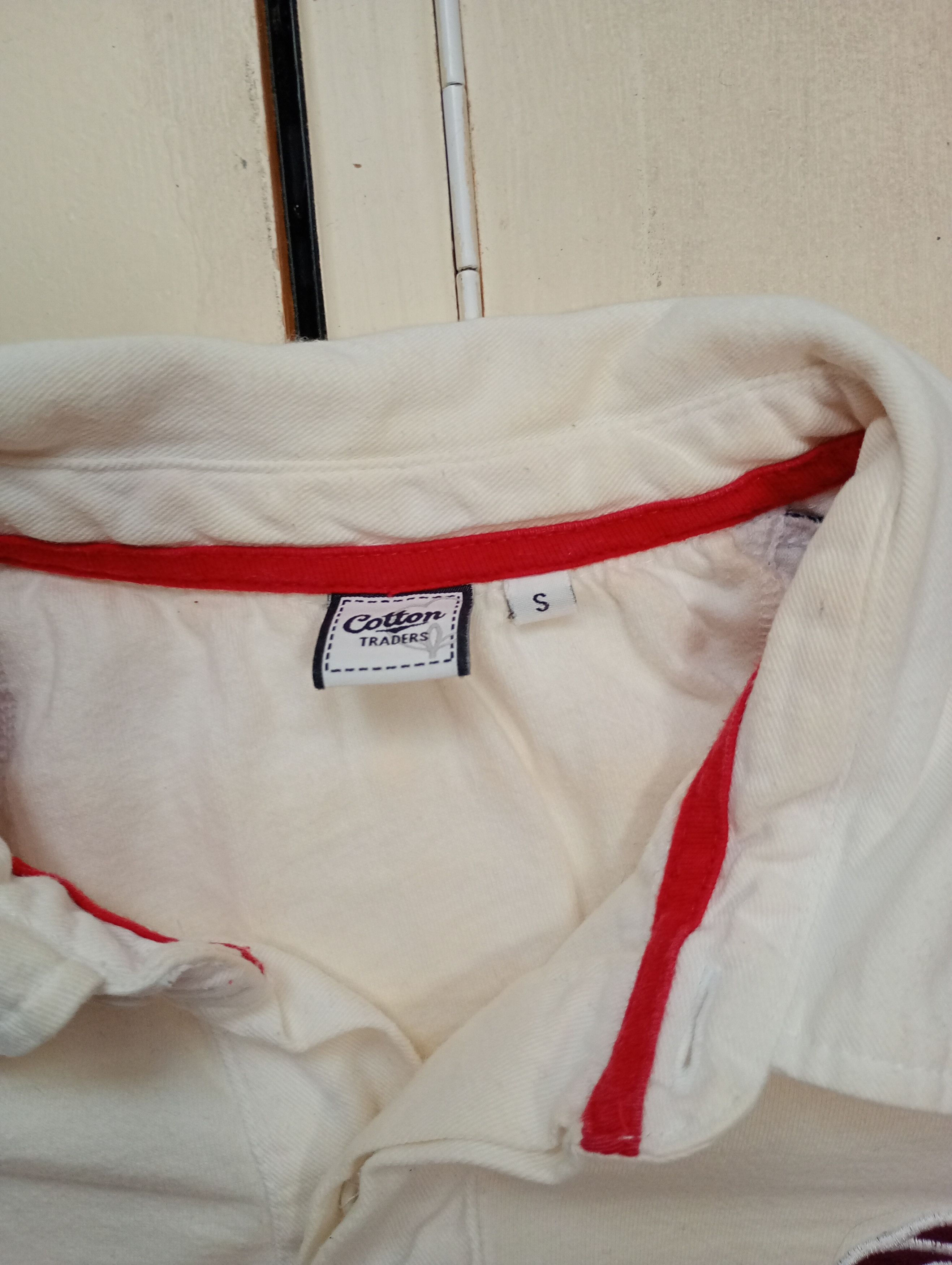 Cotton Traders Cotton Traders England Rugby Shirt Vintage Size US S / EU 44-46 / 1 - 8 Thumbnail