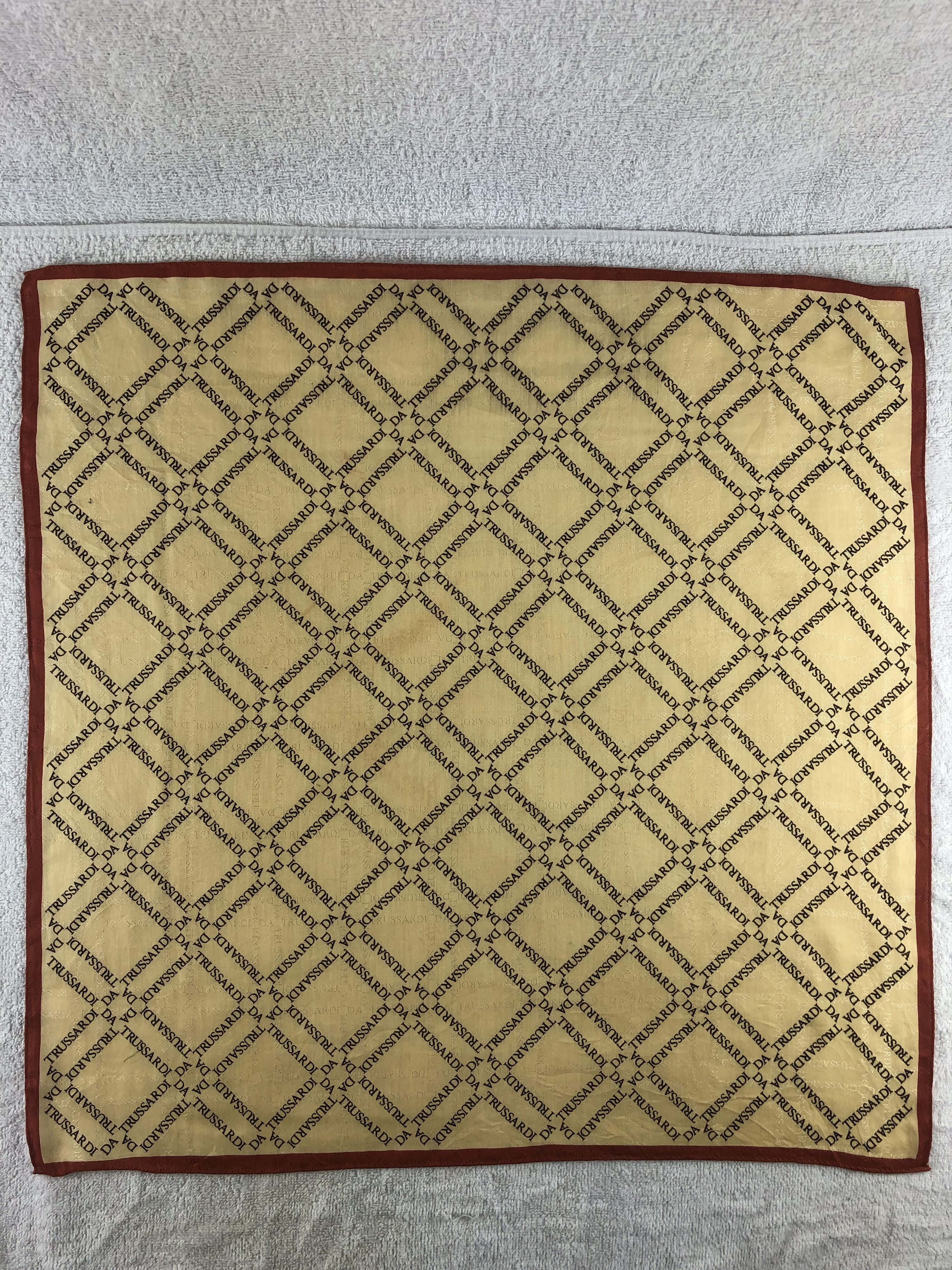 Trussardi × Vintage Trussardi Handkerchief / Bandana / Neckerchief Size ONE SIZE - 3 Thumbnail