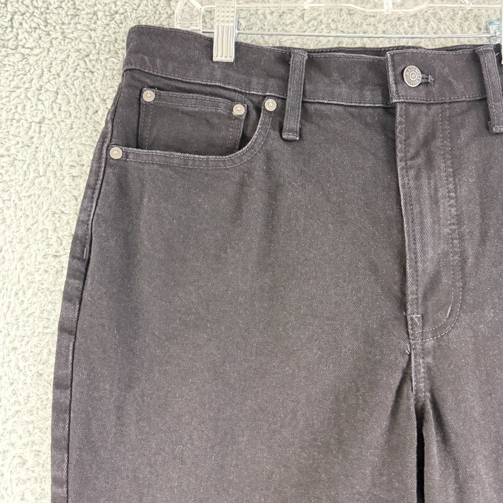 Madewell Madewell The Perfect Vintage Flare Jean Womens Size 31 Black Denim High-Rise Size 24" / US 00 / IT 34 - 2 Thumbnail