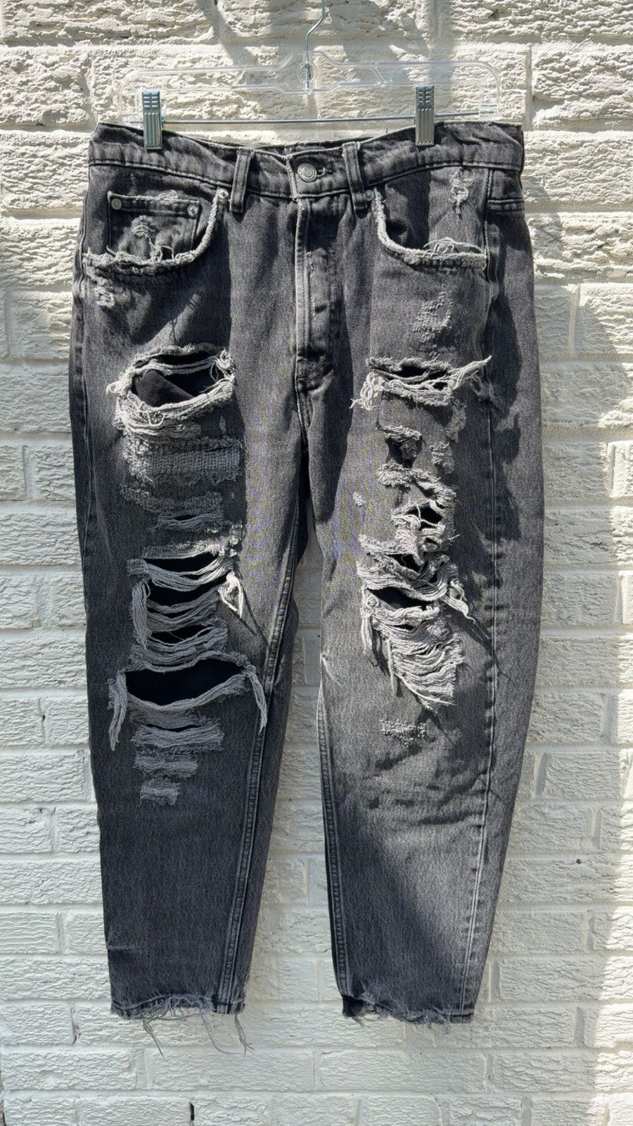 Zara Zara distressed denim (discontinued) Size US 32 / EU 48 - 1 Thumbnail