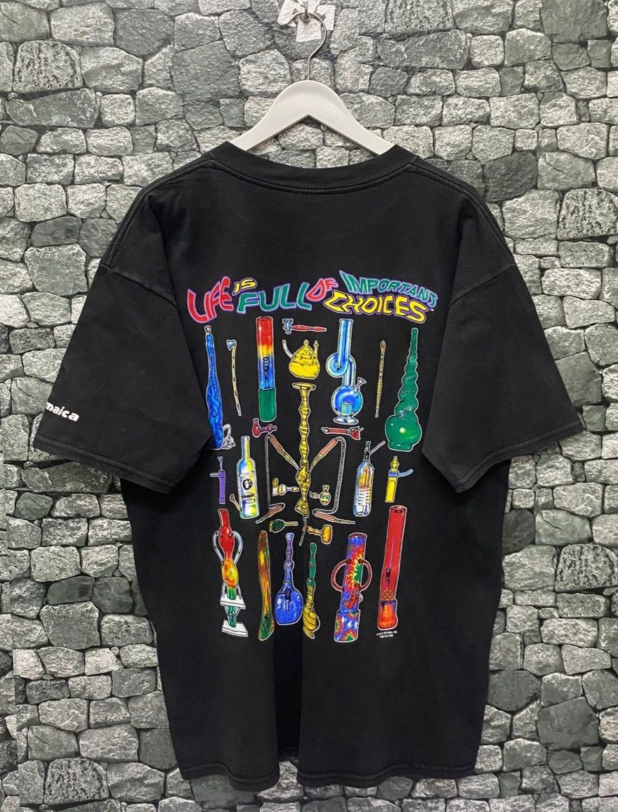 Vintage Vintage Jamaica Life Is Full Of Important Choices Tshirt Size US XL / EU 56 / 4 - 1 Thumbnail