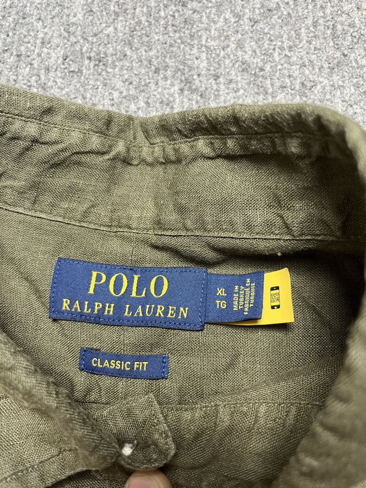 Ralph Lauren Ralph Lauren linen shirt Size US XL / EU 56 / 4 - 4 Thumbnail