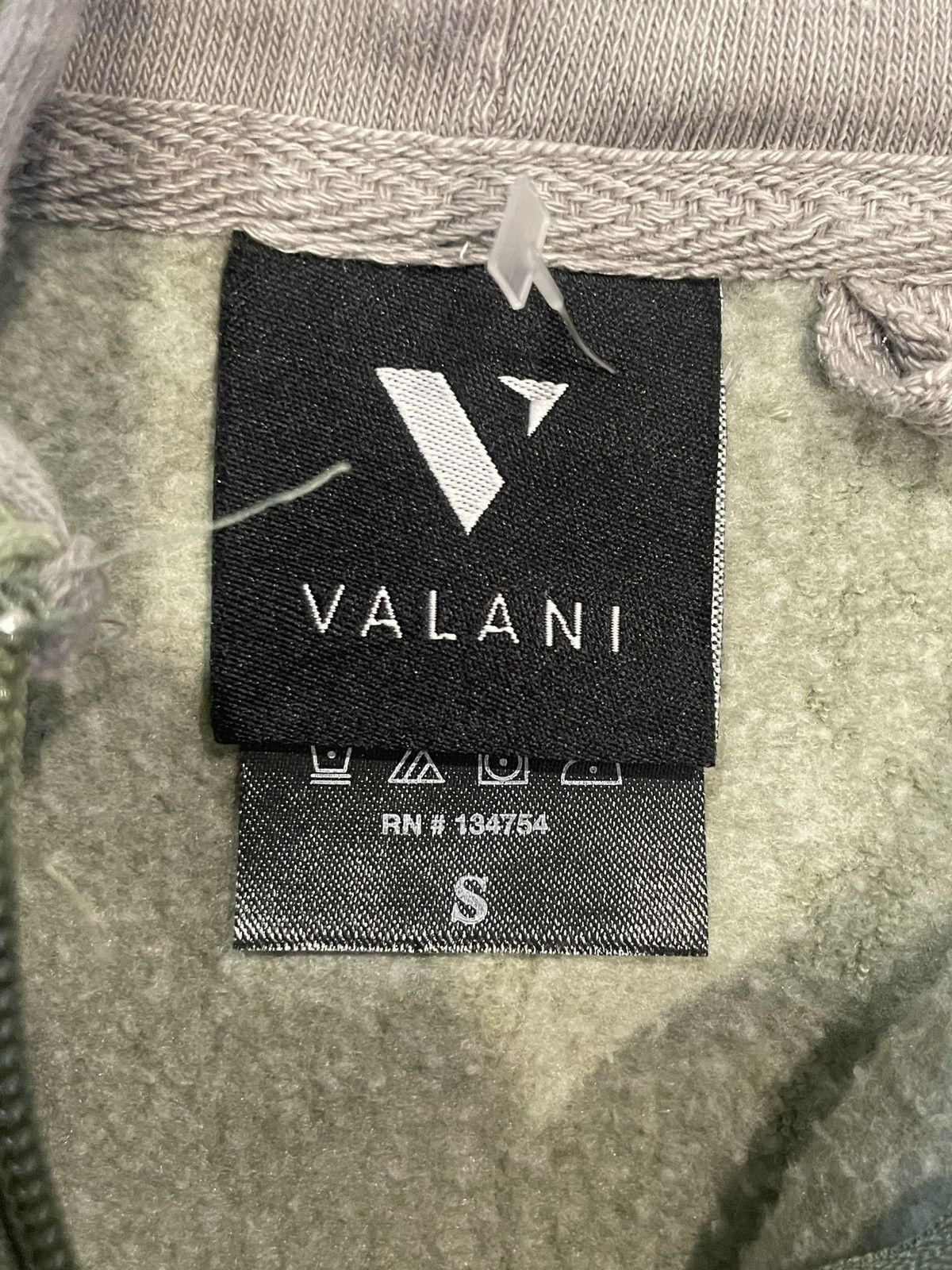 Vintage Green and grey Chino Teague zip up hoodie Size S / US 4 / IT 40 - 3 Thumbnail