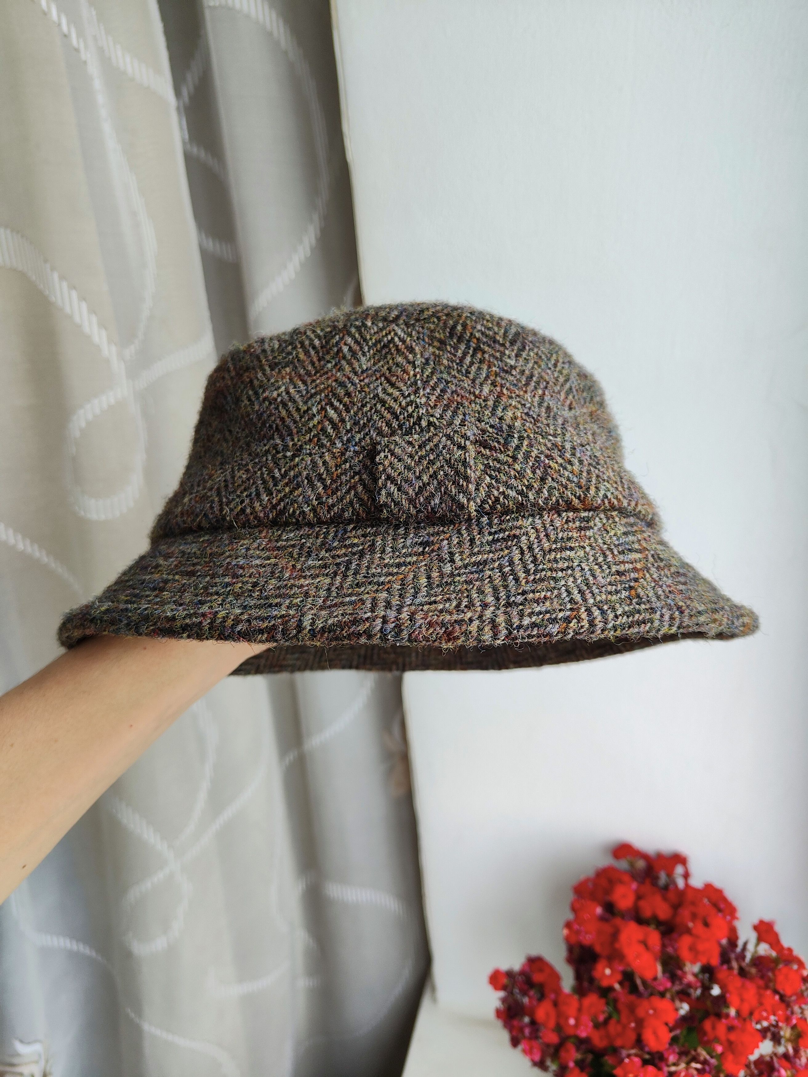 Harris Tweed Harris Tweed Wool Hat Bucket Hat Harris Tweed Failsworth Size ONE SIZE - 4 Thumbnail