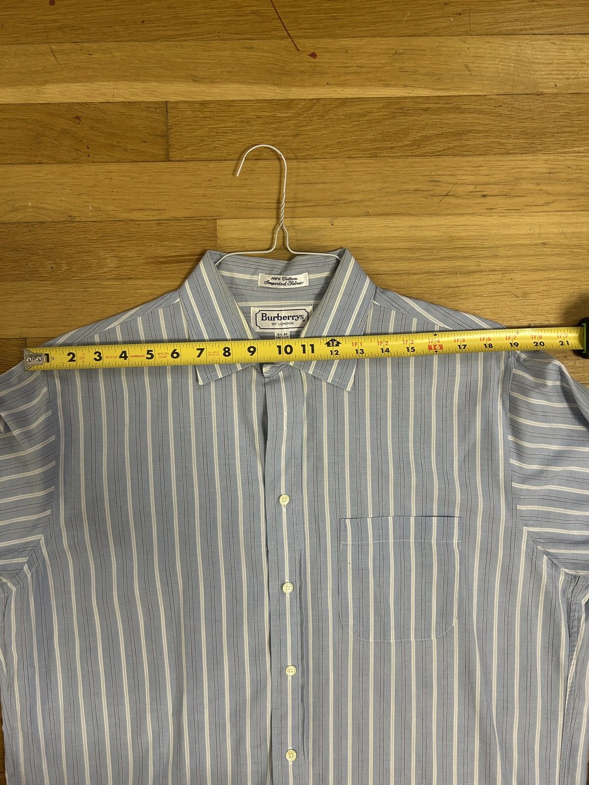 Burberry Vintage Burberry Button up Size US M / EU 48-50 / 2 - 5 Thumbnail
