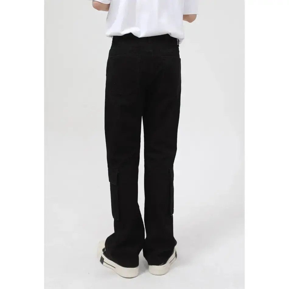 Japanese Brand Retro loose straight leg micro flared jeans Size US 32 / EU 48 - 3 Thumbnail