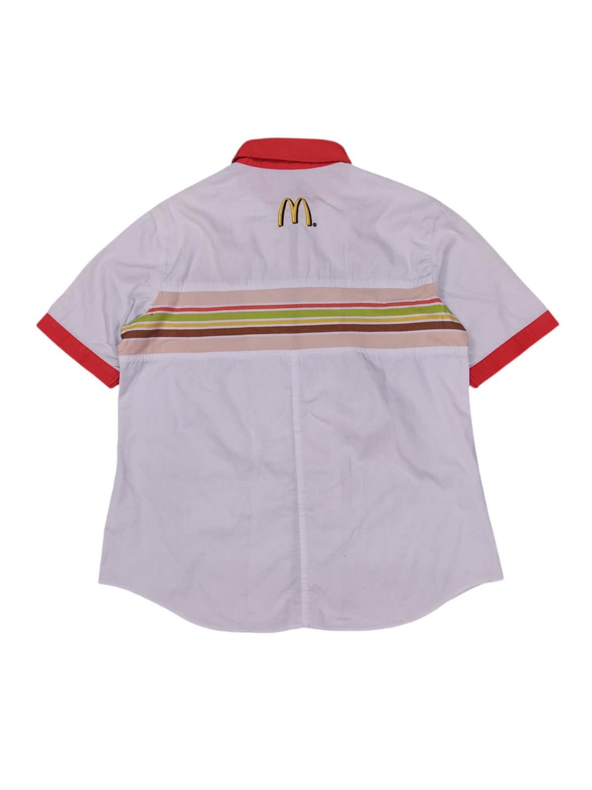 Japanese Brand VINTAGE McDonald’s Work Shirt Zip Size US M / EU 48-50 / 2 - 8 Thumbnail