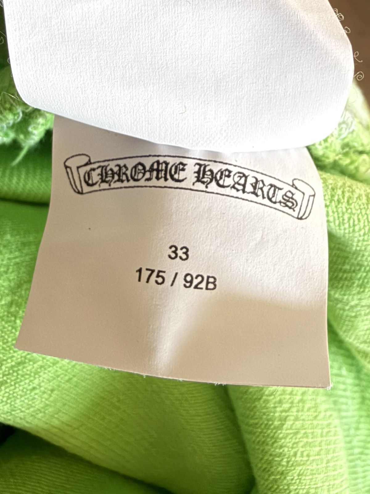 Chrome Hearts Chrome Hearts Lime Green 501 Patch Jeans Size US 33 - 18 Thumbnail